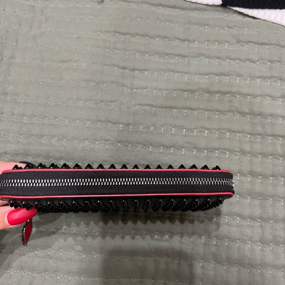 Christian louboutin black spikes Wallet - Picture 3 of 8